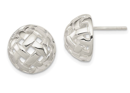 Sterling Silver Earrings Style QE3491 - Classique Jewelry Inc.