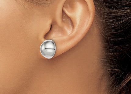 Sterling silver earrings, another view