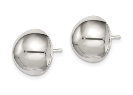 Sterling silver earrings, alternate view