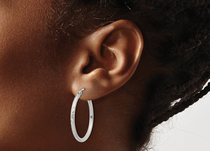 Sterling Silver Earrings Style QE3530SP - Classique Jewelry Inc.