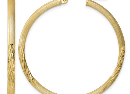 Sterling silver hoop earrings
