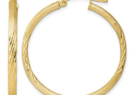 Sterling silver hoop earrings