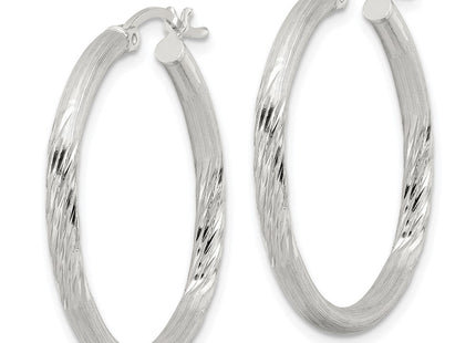 Sterling Silver Earrings Style QE3555SP - Classique Jewelry Inc.
