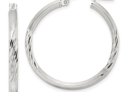 Sterling Silver Earrings Style QE3555SP - Classique Jewelry Inc.