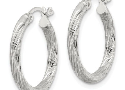 Sterling Silver Earrings Style QE3557SP - Classique Jewelry Inc.