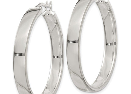Sterling Silver Hoop Earrings (Style QE3688)