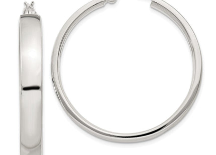 Sterling Silver Hoop Earrings (Style QE3688)