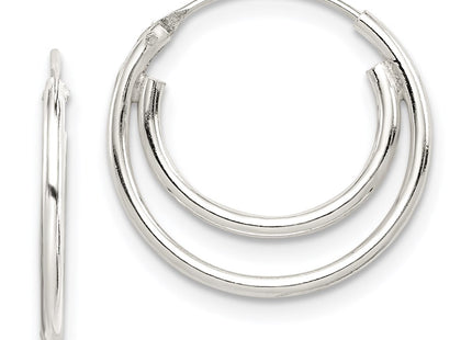 Sterling Silver Earrings Style QE3718 - Classique Jewelry Inc.