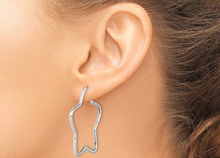 Sterling Silver Earrings Style QE3723 - Classique Jewelry Inc.