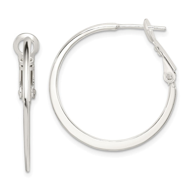 Sterling Silver Earrings Style QE3741 - Classique Jewelry Inc.