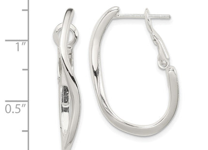 Sterling Silver Earrings Style QE3752 - Classique Jewelry Inc.