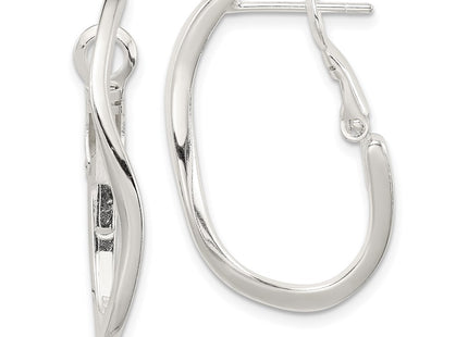 Sterling Silver Earrings Style QE3752 - Classique Jewelry Inc.