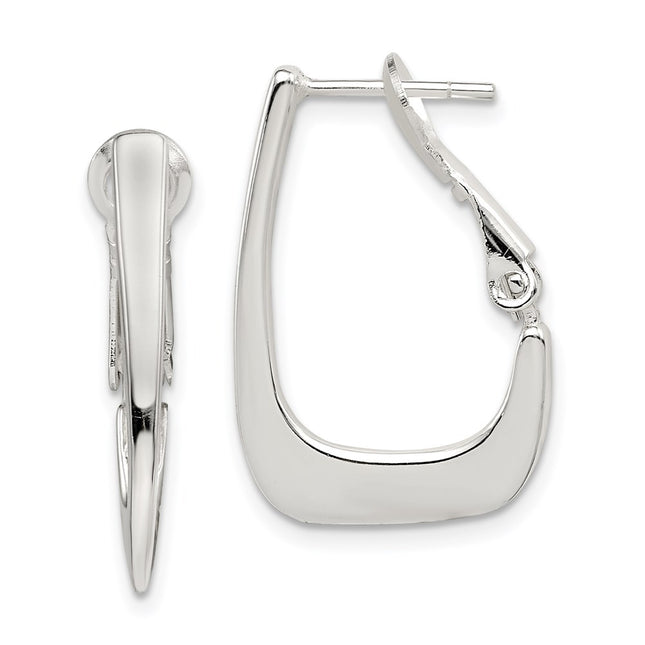 Sterling Silver Earrings Style QE3768 - Classique Jewelry Inc.
