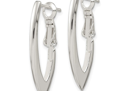 Sterling Silver Earrings Style QE3775 - Classique Jewelry Inc.