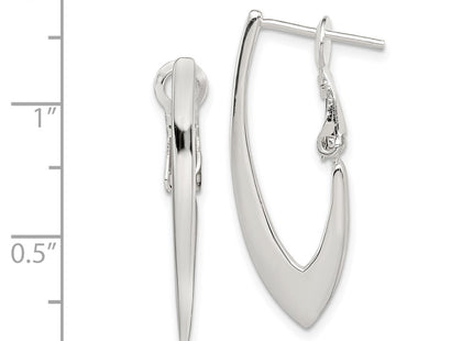 Sterling Silver Earrings Style QE3775 - Classique Jewelry Inc.