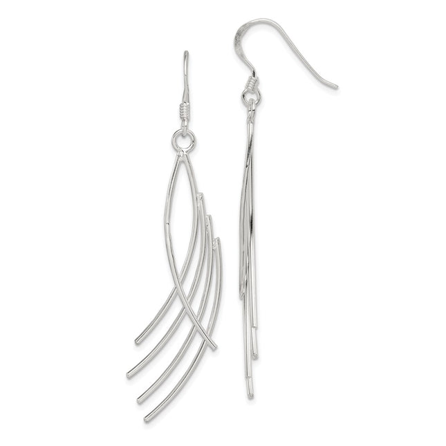 Sterling Silver Earrings Style QE3988 - Classique Jewelry Inc.