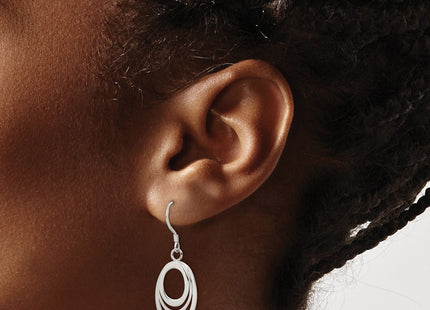 Sterling Silver Earrings Style QE4009 - Classique Jewelry Inc.