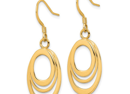 Sterling Silver Earrings Style QE4009GP - Classique Jewelry Inc.