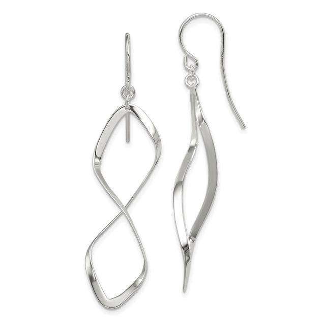 Sterling Silver Earrings Style QE4066 - Classique Jewelry Inc.