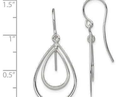 Sterling Silver Earrings Style QE4067 - Classique Jewelry Inc.
