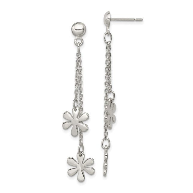 Sterling Silver Earrings Style QE4097 - Classique Jewelry Inc.