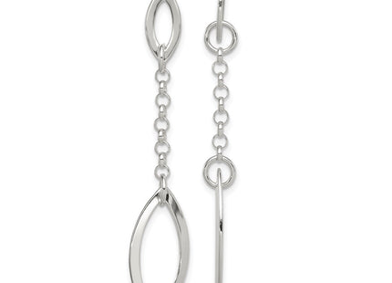 Sterling Silver Earrings Style QE4111 - Classique Jewelry Inc.