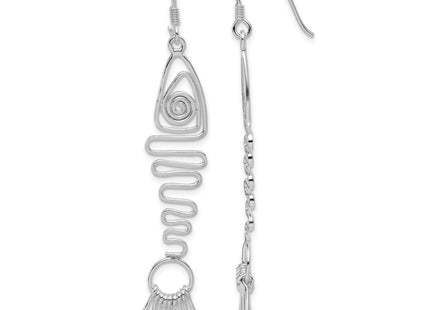 Sterling Silver Earrings Style QE4117 - Classique Jewelry Inc.