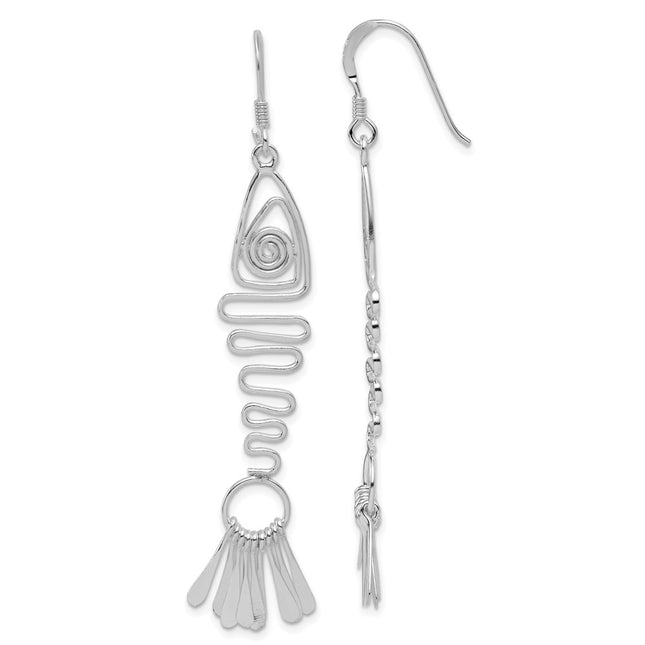 Sterling Silver Earrings Style QE4117 - Classique Jewelry Inc.