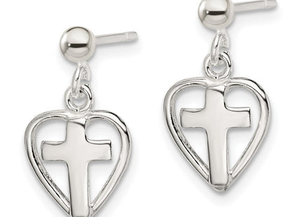 Sterling Silver Earrings Style QE4260 - Classique Jewelry Inc.
