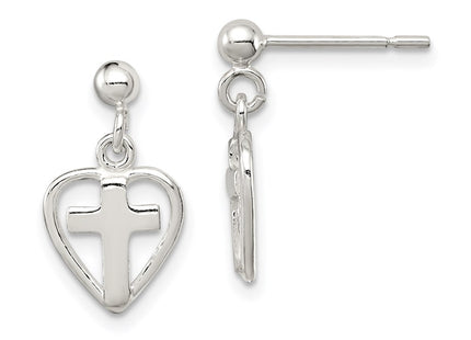 Sterling Silver Earrings Style QE4260 - Classique Jewelry Inc.