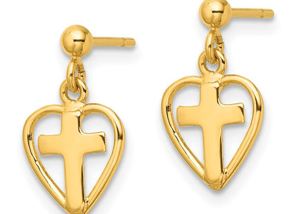 Sterling Silver Earrings Style QE4260GP - Classique Jewelry Inc.