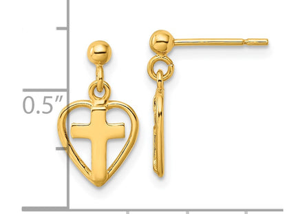 Sterling Silver Earrings Style QE4260GP - Classique Jewelry Inc.