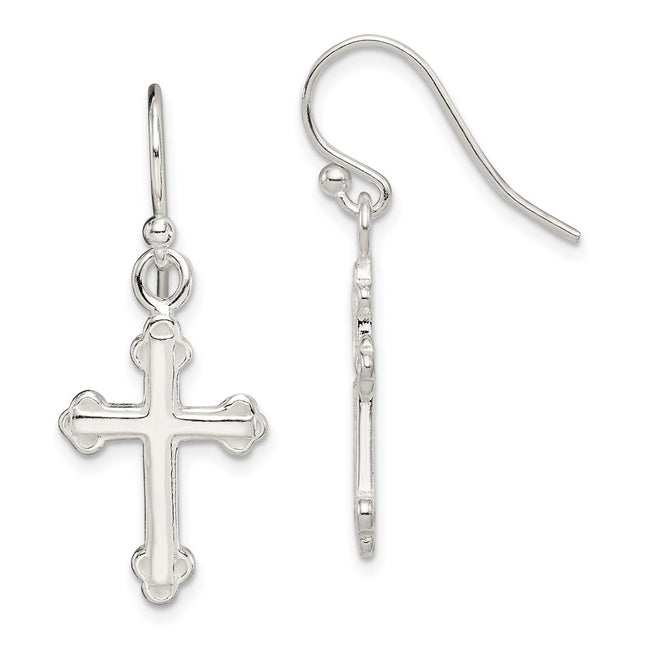 Sterling Silver Earrings Style QE4263 - Classique Jewelry Inc.