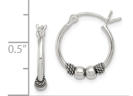 Sterling Silver Earrings Style QE4283 - Classique Jewelry Inc.
