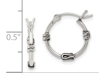 Sterling Silver Earrings Style QE4285 - Classique Jewelry Inc.