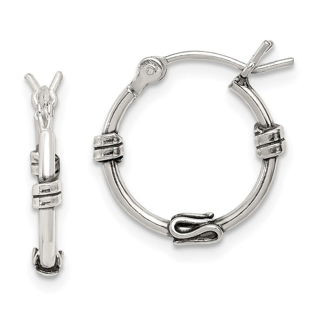 Sterling Silver Earrings Style QE4285 - Classique Jewelry Inc.