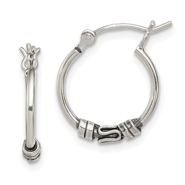 Sterling Silver Earrings Style QE4286 - Classique Jewelry Inc.