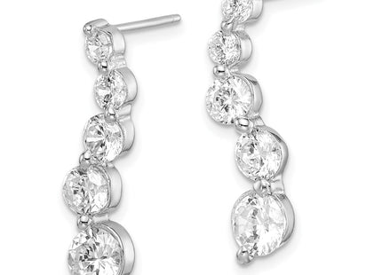 Sterling Silver Earrings Style QE4316 - Classique Jewelry Inc.