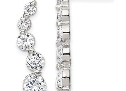 Sterling Silver Earrings Style QE4316 - Classique Jewelry Inc.