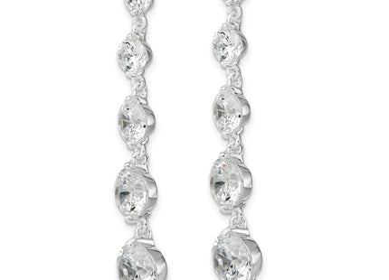 Sterling Silver Earrings Style QE4317 - Classique Jewelry Inc.