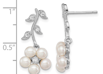 Sterling Silver Earrings Style QE4334 - Classique Jewelry Inc.