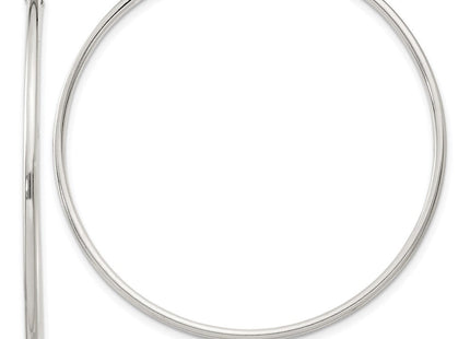 Sterling Silver Hoop Earrings (Style QE4358)