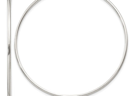Sterling Silver Hoop Earrings (Style QE4360)
