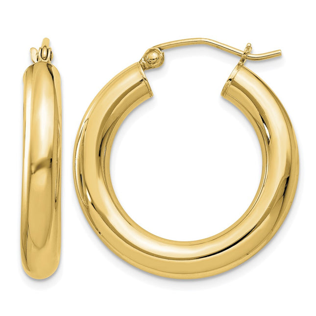 Sterling silver hoop earrings