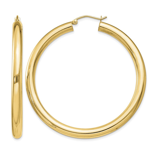 Sterling silver hoop earrings