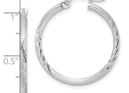 Sterling Silver Earrings Style QE4418SP - Classique Jewelry Inc.