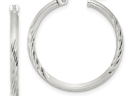Sterling Silver Earrings Style QE4418SP - Classique Jewelry Inc.