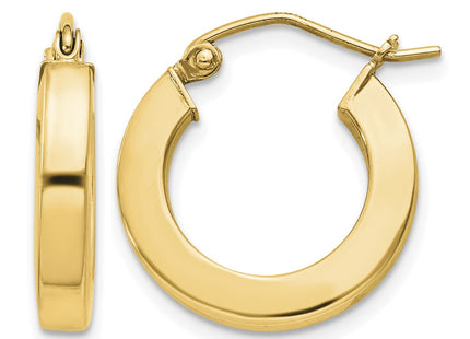 Sterling silver hoop earrings
