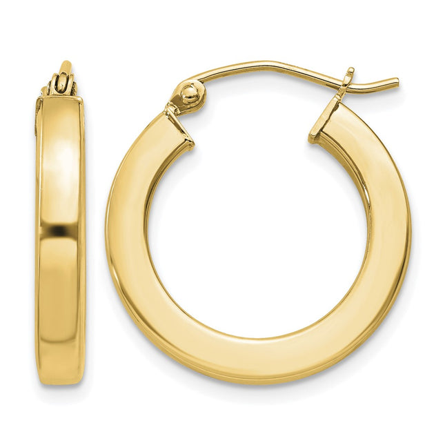 Sterling silver hoop earrings