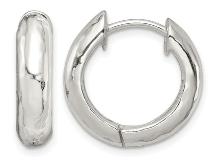 Sterling silver hoop earrings